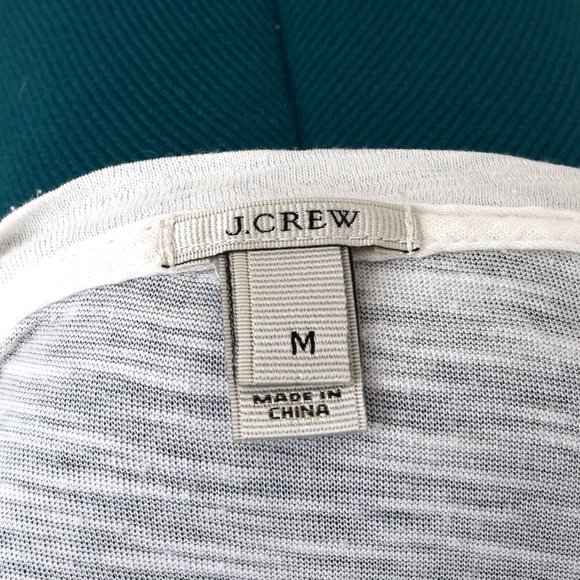 2/$20 J.Crew Hello Hola Ciao White T-Shirt - Picture 6 of 6